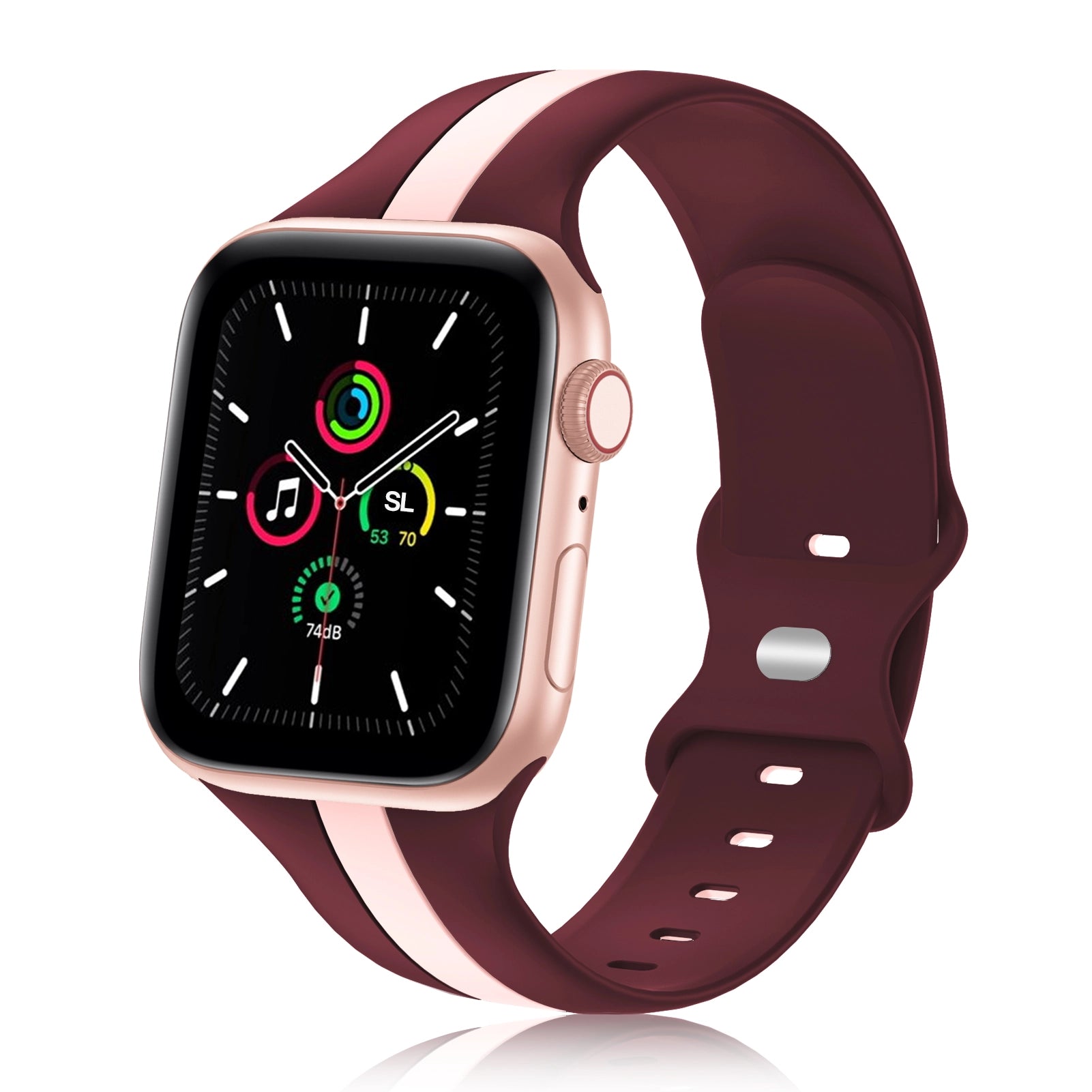 Burgundy apple watch sale