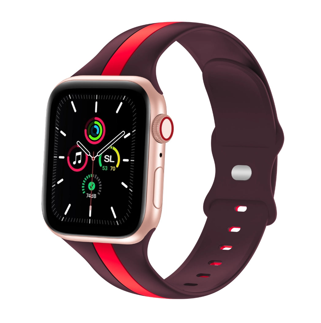 Apple watch discount burgundy band