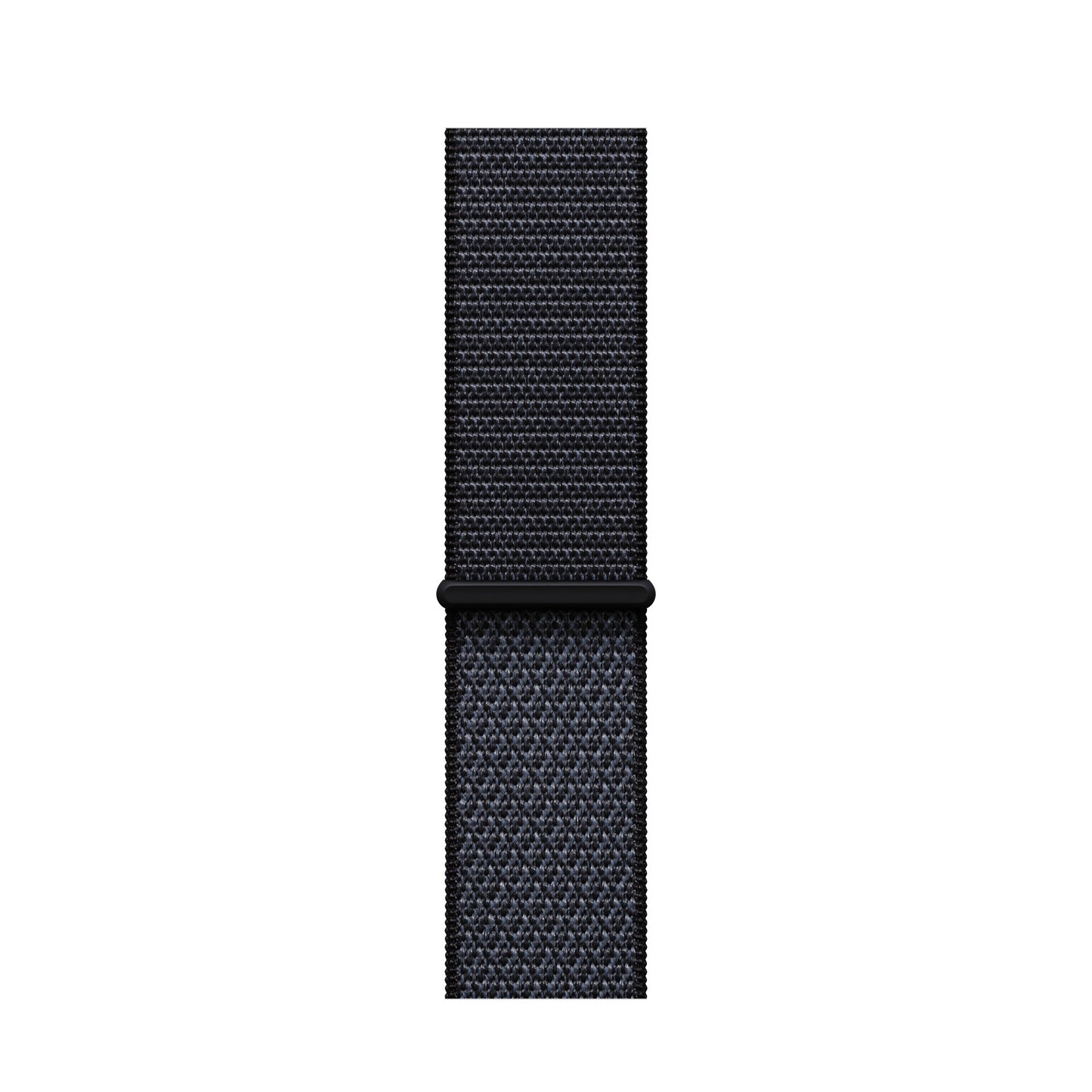 midnight blue nylon sport loop watch band for apple watch series 11 42mm and 45mm 46mm and ultra 3 made from woven nylon