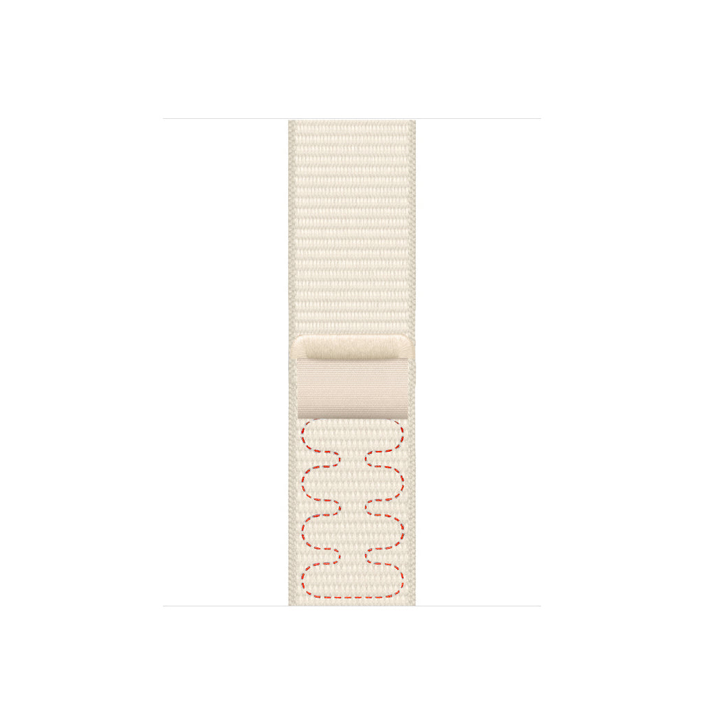 New style starlight sport loop active watch band for apple watch series 9 and ultra made from woven nylon