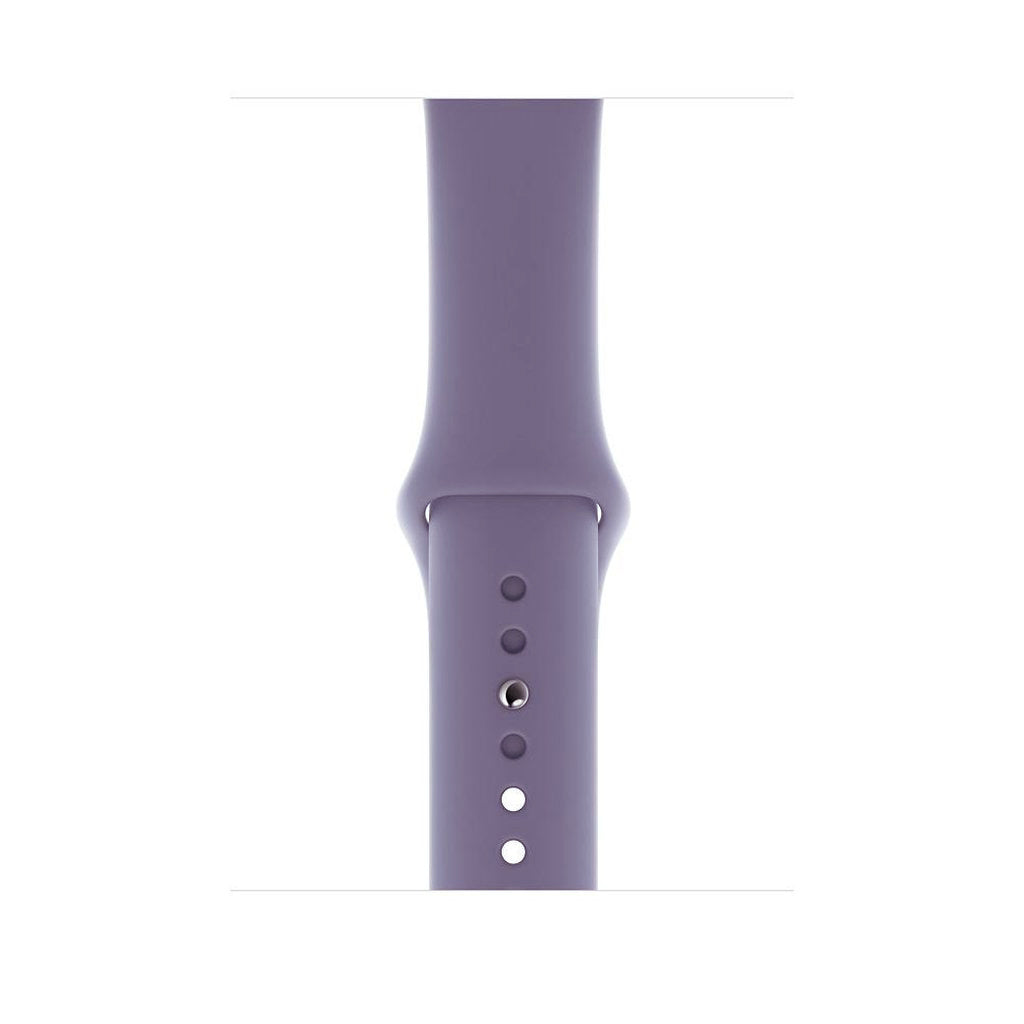 A concrete grey Colour silicone watch strap sport band on an Apple watch series 10 46mm and 42mm and Ultra 2