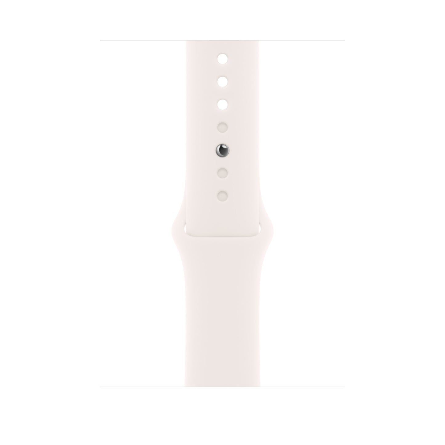 Light Blush Pink colour silicone watch strap made for apple watch series 10 42/45/46mm crafted for everyday wear