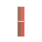 pink tan yellow nylon sport loop watch band for apple watch series 10 42mm and 45mm and ultra 2 made from woven nylon