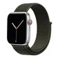 cargo khaki nylon sport loop watch band for apple watch series 10 42mm and 45mm and ultra 2 made from woven nylon