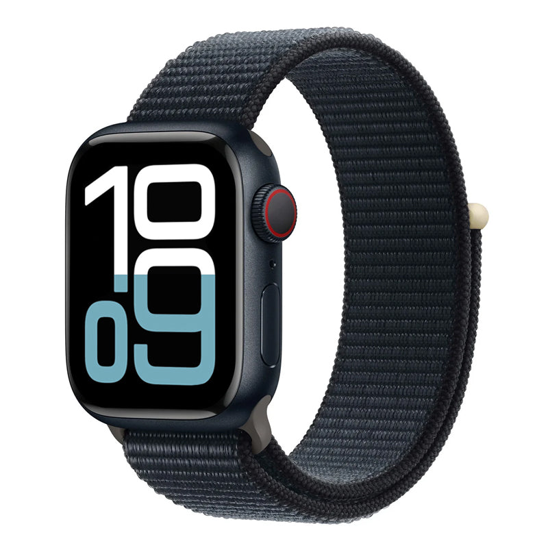 New Midnight blue sport loop watch band for apple watch series 10 42mm and 45mm and ultra 2 made from woven nylon