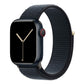 New Midnight blue sport loop watch band for apple watch series 10 42mm and 45mm and ultra 2 made from woven nylon