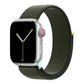 New style cypress green sport loop watch band for apple watch series 10 42mm and 45mm and ultra 2 made from woven nylon