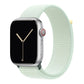 New style soft mint green sport loop watch band for apple watch series 10 42mm and 45mm and ultra 2 made from woven nylon