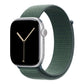 New style lake green sport loop watch band for apple watch series 10 42mm and 45mm and ultra 2 made from woven nylon