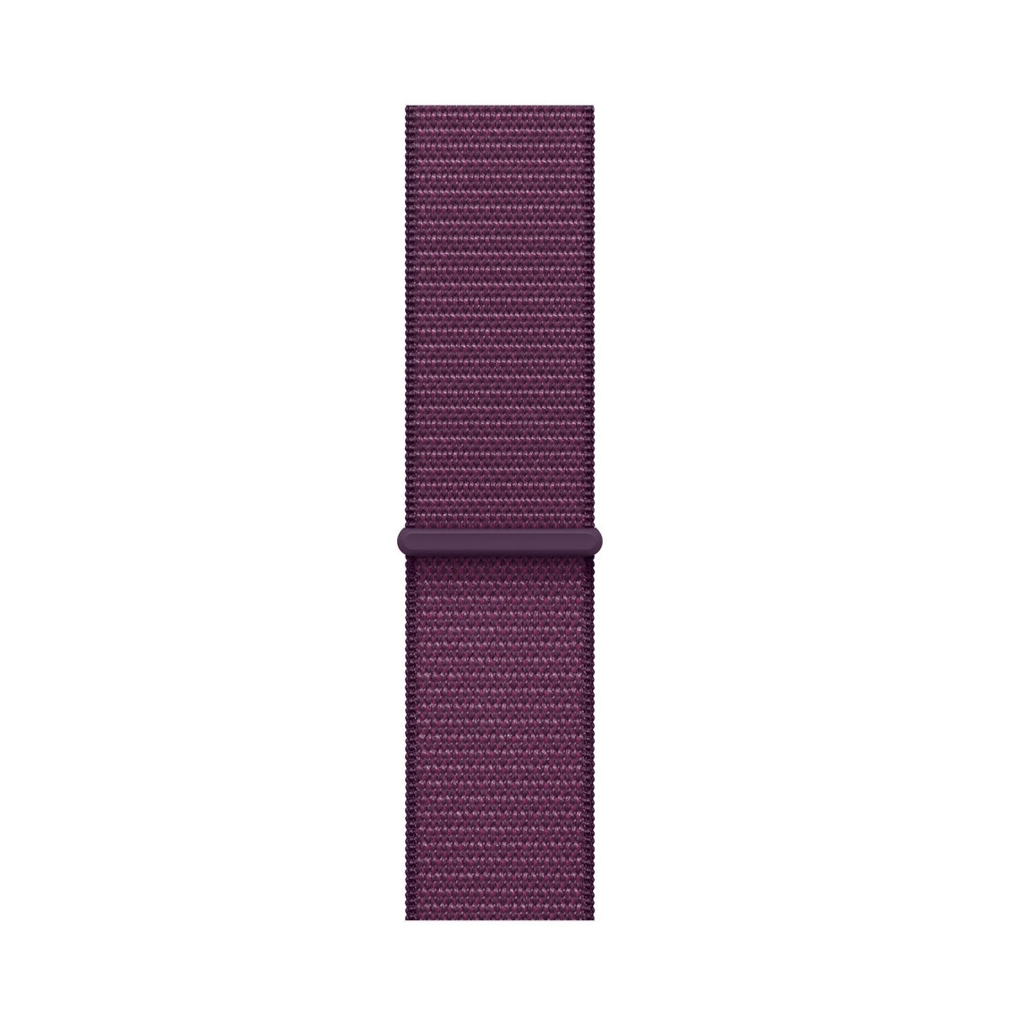 New style plum purple sport loop watch band for apple watch series 10 42mm and 45mm and ultra 2 made from woven nylon