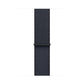 New style black ink colour sport loop watch band for apple watch series 10 42mm and 45mm and ultra 2 made from woven nylon