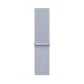 New style blue cloud sport loop watch band for apple watch series 10 42mm and 45mm and ultra 2 made from woven nylon