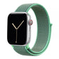 spearmint nylon sport loop watch band for apple watch series 10 42mm and 45mm and ultra 2 made from woven nylon