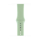 An official mint Green colour silicone watch strap sport band on an Apple watch series 10 46mm and 42mm  and Ultra 2