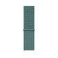 pine green yellow nylon sport loop watch band for apple watch series 10 42mm and 45mm and ultra 2 made from woven nylon