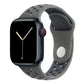 Cargo Khaki colour apple watch series 11 46mm 42mm silicone sports strap with a unique pattern of splatter paint design, this watch strap is designed for active people