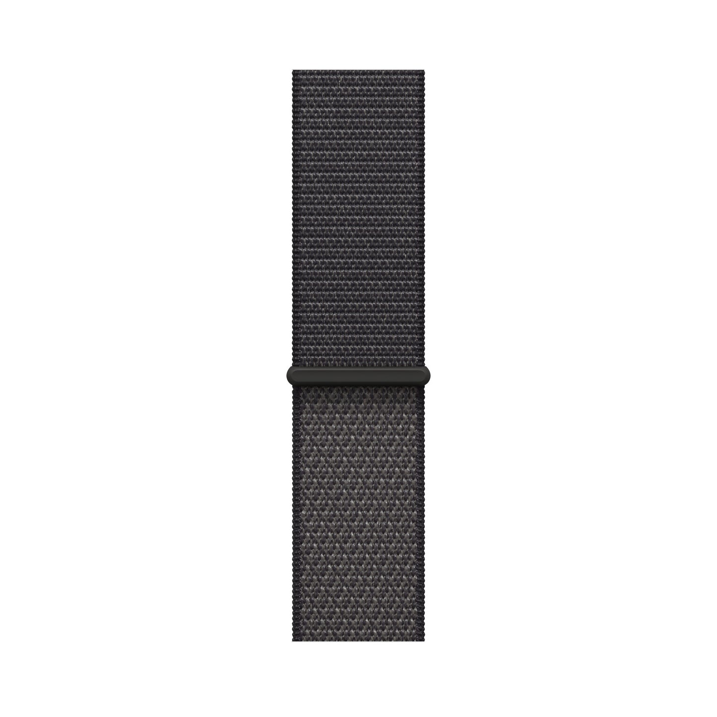 dark grey nylon sport loop watch band for apple watch series 11 42mm and 46mm and ultra 3 made from woven nylon