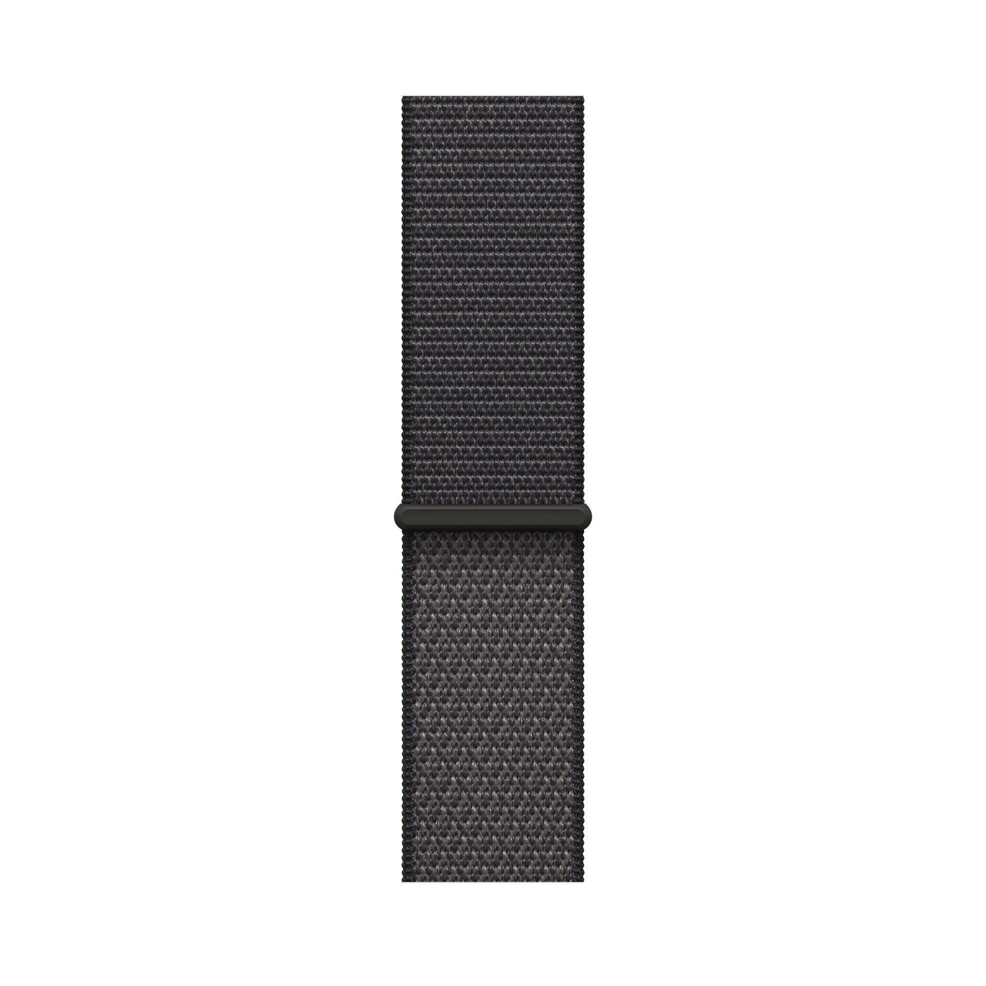 dark grey nylon sport loop watch band for apple watch series 11 42mm and 46mm and ultra 3 made from woven nylon
