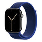 New style navy blue sport loop watch band for apple watch series 10 42mm and 45mm and ultra 2 made from woven nylon