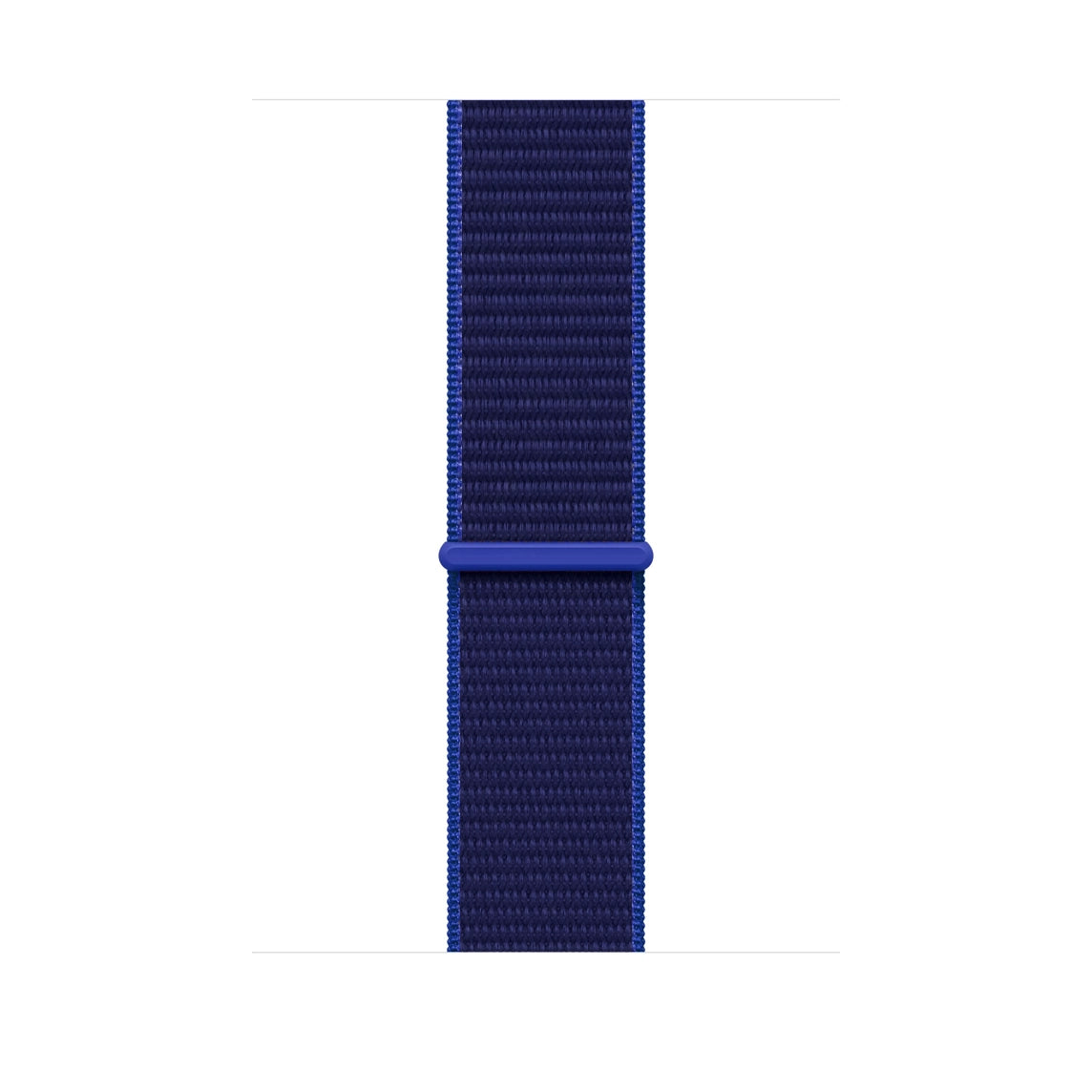 Navy blue sport loop watch band for apple watch series 10 42mm and 45mm and ultra 2 made from woven nylon