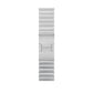 silver colour metal stainless steel link watch strap for apple watch series 10 42mm and 45mm and ultra 2