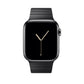 black colour metal stainless steel link watch strap for apple watch series 10 42mm and 45mm and ultra 2