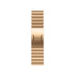 Gold metal stainless steel metal link watch bracelet strap for apple watch series 11 46mm and 45mm and ultra 3 49mm