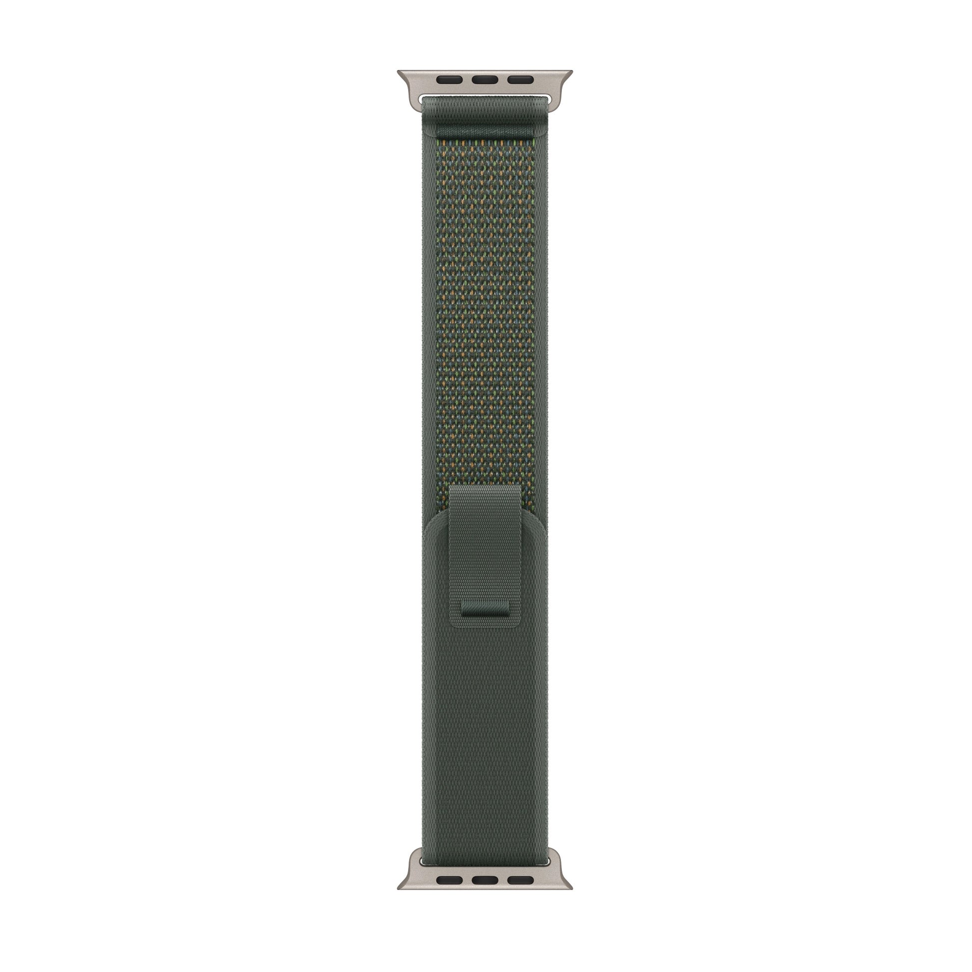 Latest Green colour Trail Loop watch strap band for Apple Watch Series 10 and Ultra 2 made from premium nylon