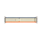 A orange ivory colour watch strap band made from nylon on an Apple watch series 10 42mm/ 45mm/ 46mm and ultra 2 designed for the mountain trail trekking and active sports