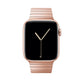 Rose Gold Steel Link Bracelet for Apple Watch