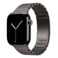 space black colour metal stainless steel link watch strap for apple watch series 10 42mm and 45mm and ultra 2