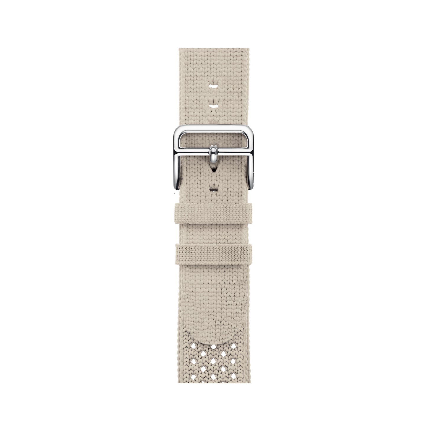 starlight colour knitted tricot nylon yarn fabric watch strap for apple watch series 11 42mm , 45mm, 46mm and ultra series
