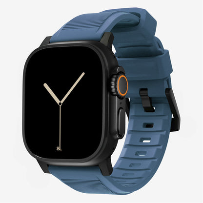 Storm Blue Modern Sport Strap for Apple Watch