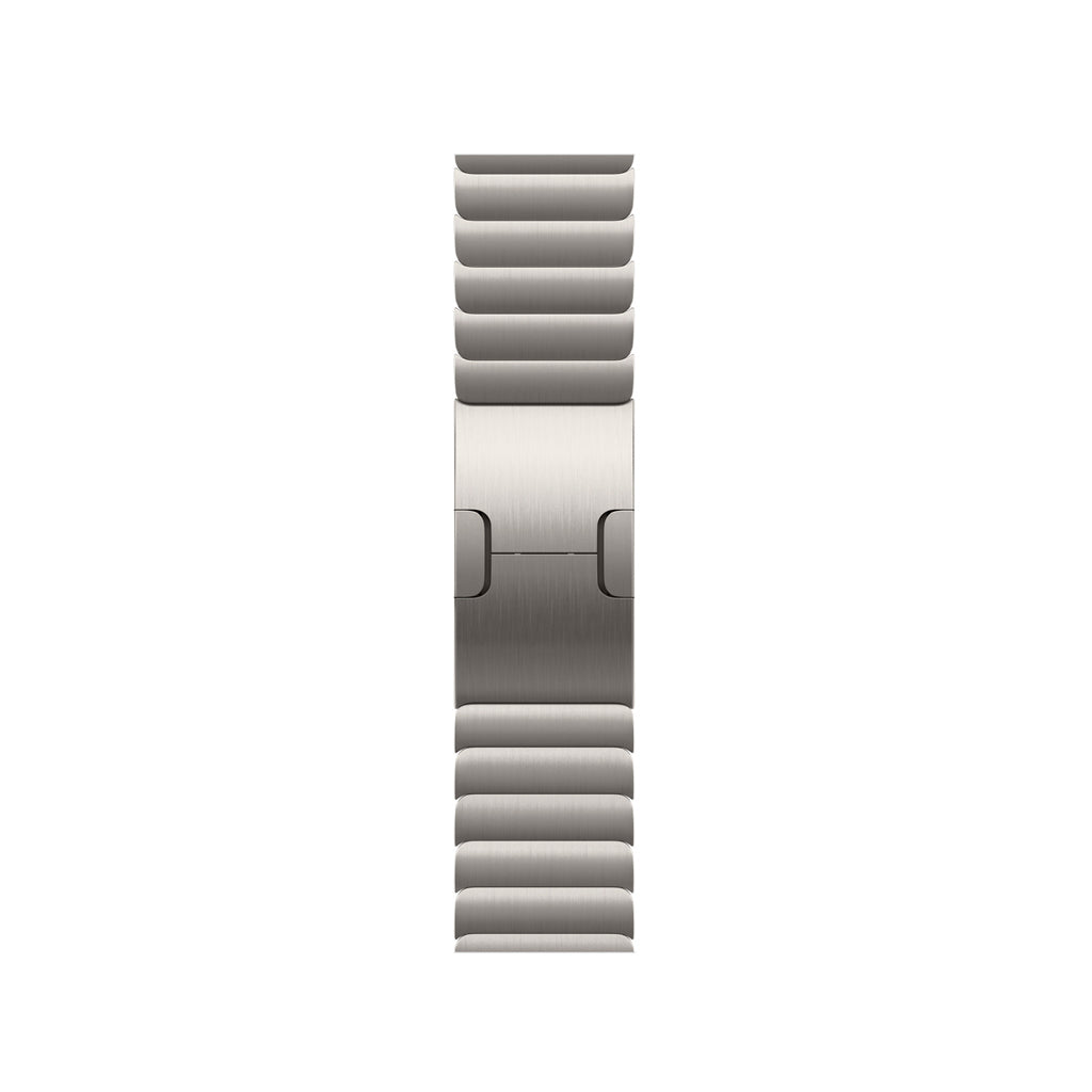 space silver colour metal stainless steel link watch strap for apple watch series 10 42mm and 45mm and ultra 2
