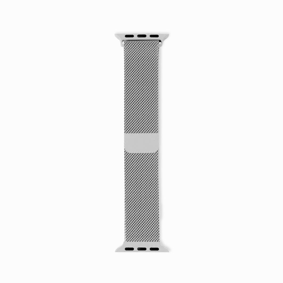 White Smoke Milanese Loop for Apple Watch