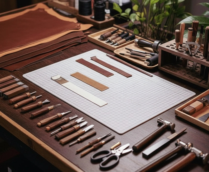 White Saffiano Leather Strap for Apple Watch