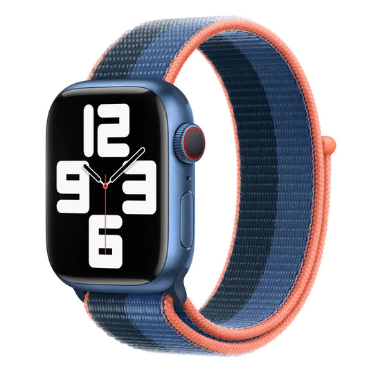 Blue Jay Abyss Blue Sport Loop for Apple Watch