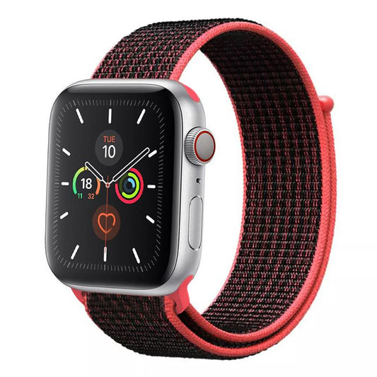 Pink Black Sport Loop for Apple Watch