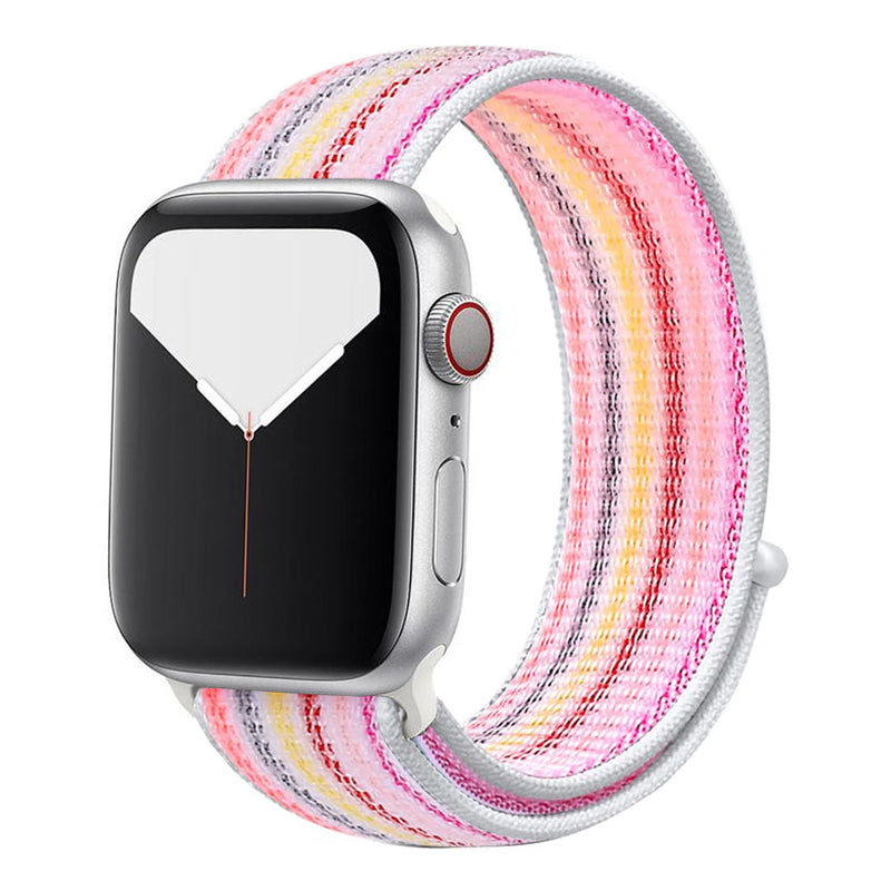 Pink Stripes Sport Loop for Apple Watch