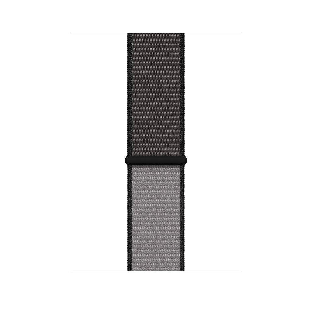 An anchor grey colour woven nylon watch strap for Apple Watch