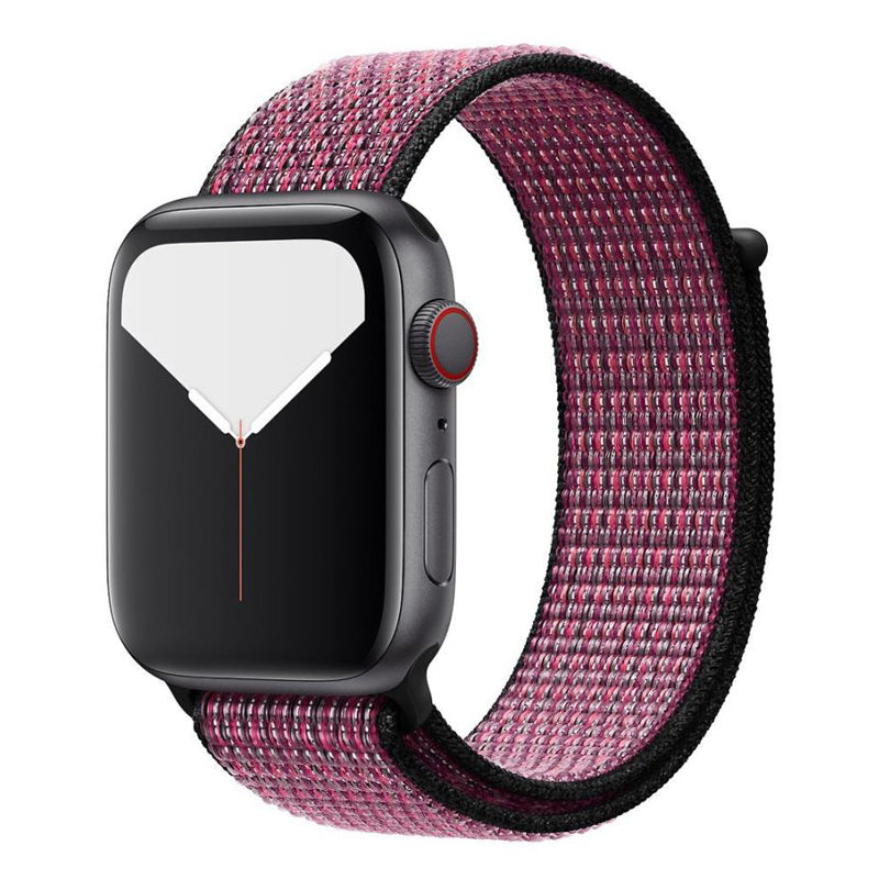 True Berry Black Sport Loop for Apple Watch