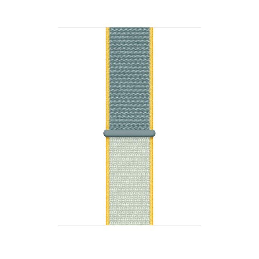 Teal Yellow Sport Loop for Apple Watch