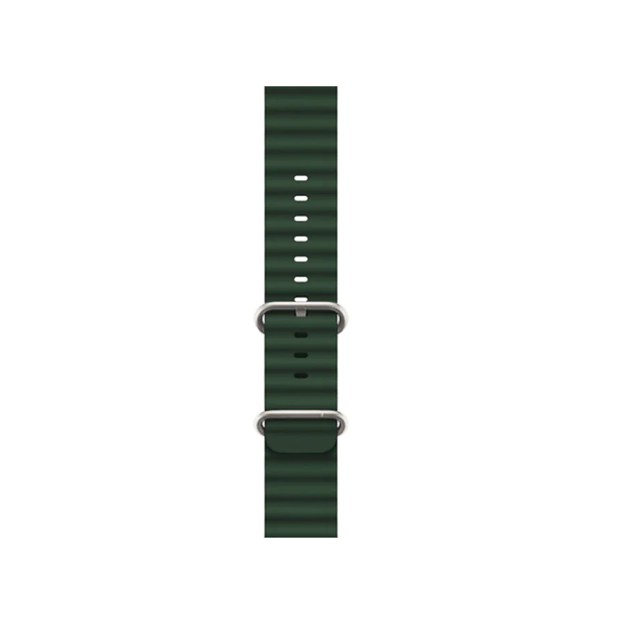 Green on sale belt watch