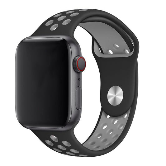Black Grey Sport Band Active for Apple Watch