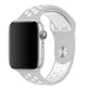 Cold Silver White Sport Band Active for Apple Watch