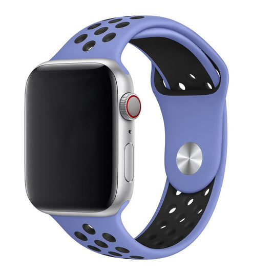 Heart Blue Black Sport Band Active for Apple Watch