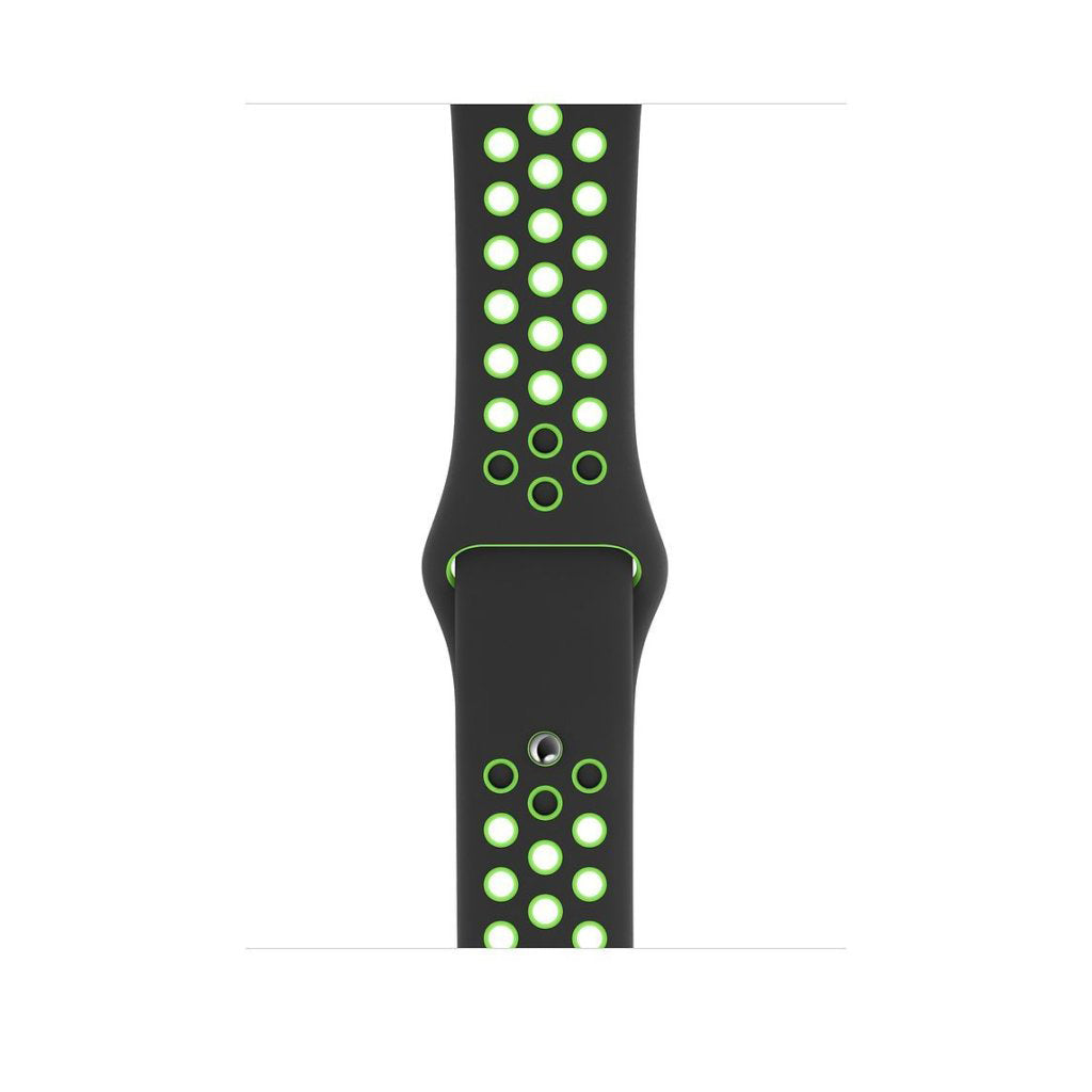 Black Green Sport Band Active for Apple Watch