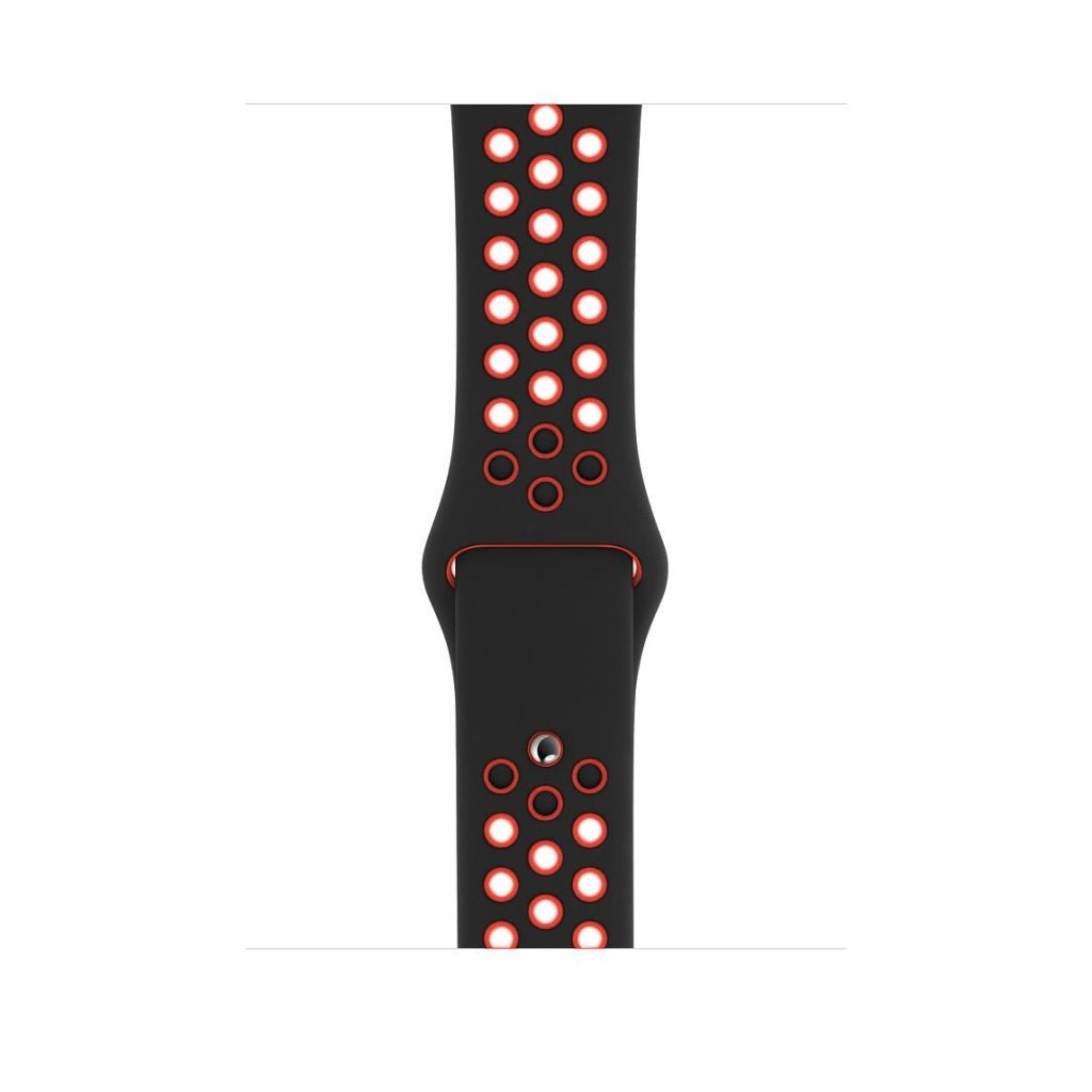 Black Red Sport Band Active for Apple Watch