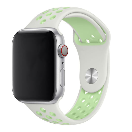 Bright Cider Fog Green Sport Band Active for Apple Watch