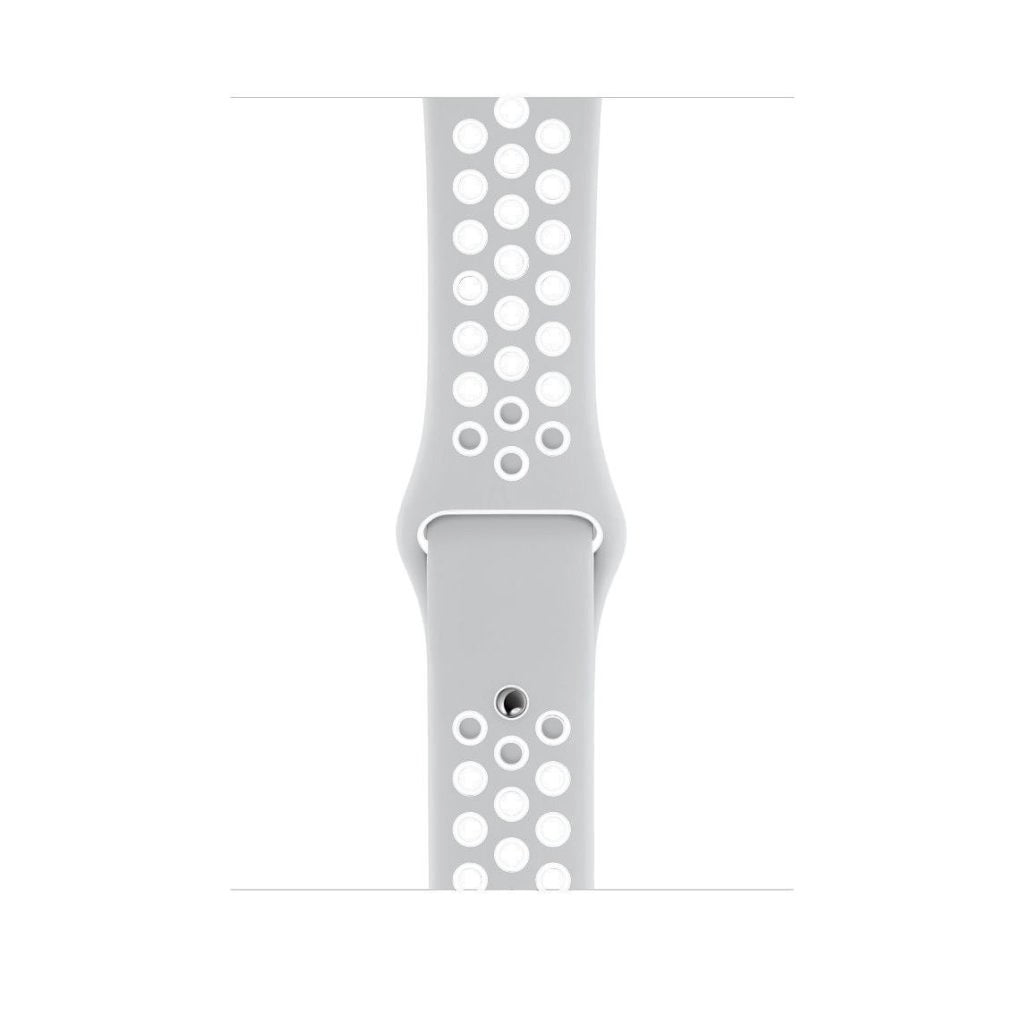 Cold Silver White Sport Band Active for Apple Watch